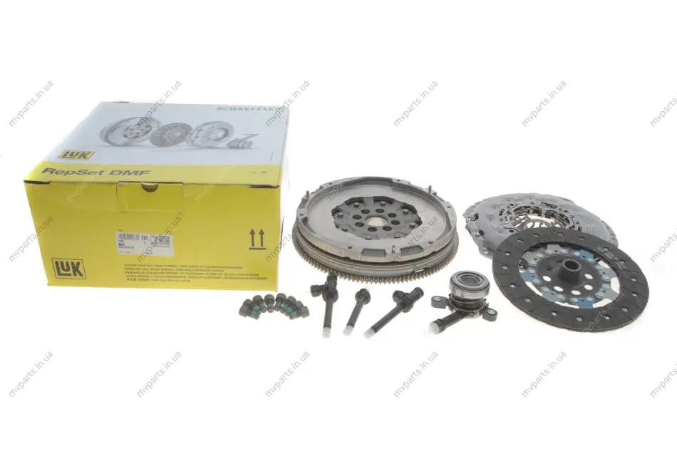 Демпфер + комплект зчеплення Renault Master III 2.3dCi 10- FWD (+вижимний), M9T 600 0235 00 LuK 600-0235-00 (фото 1)