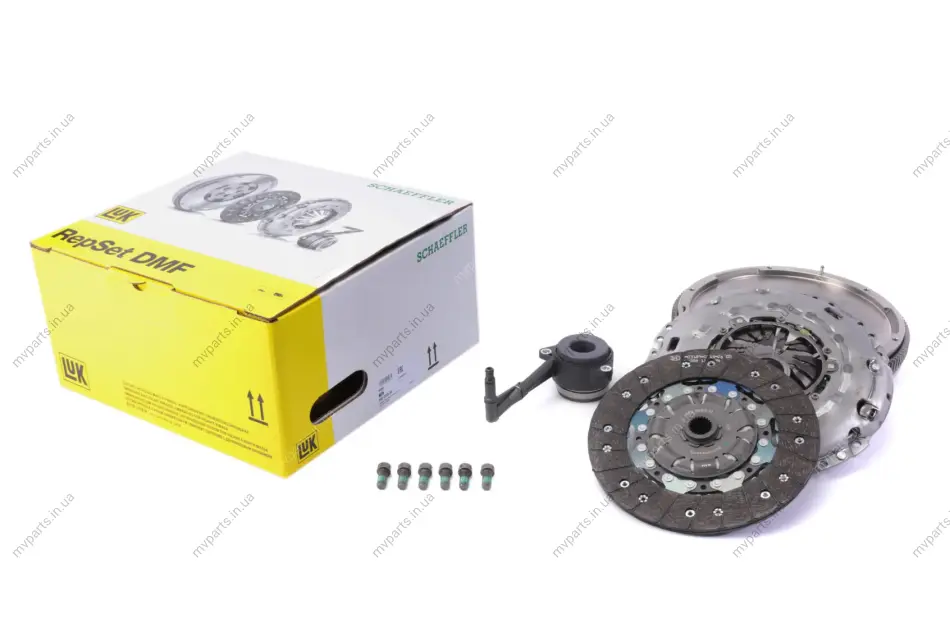 Демпфер + комплект зчеплення VW Caddy III 2.0 TDI 10-15, 62/81/103kw, CFHE,CFHF,CFHC,CLCB 600 0295 00 LuK 600-0295-00 (фото 1)