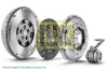 Демпфер + комплект зчеплення +вижимний Citroen C-Crosser/Peugeot 4007 2.2 HDi 07- 600 0338 00 LuK 600-0338-00 (фото 2)