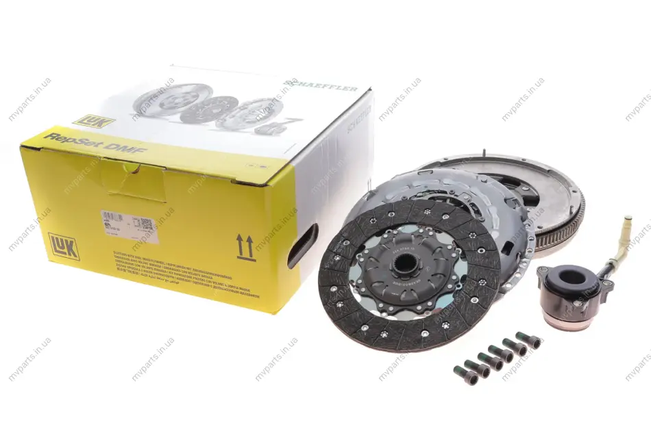 Демпфер + комплект зчеплення VW Sharan/Tiguan 2.0 TDI 07-19 600 0402 00 LuK 600-0402-00 (фото 1)