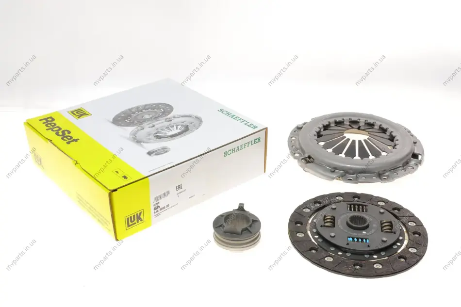 Комплект зчеплення Hyundai Getz 1.1 02-09 (d=180mm) (+вижимний) 618 3095 00 LuK 618-3095-00 (фото 1)