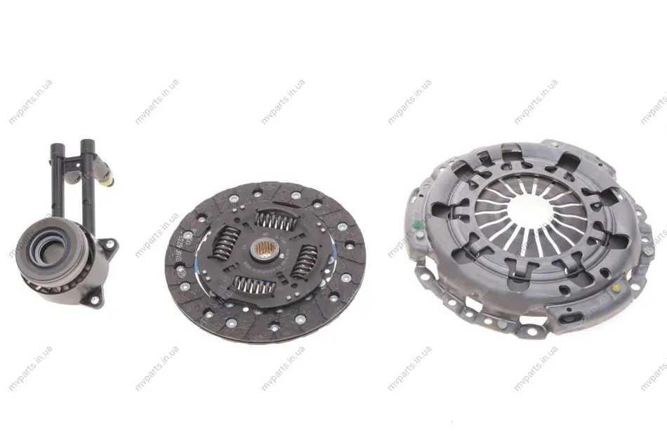 Комплект зчеплення Ford Fiesta/Mazda 2 96-08 (d=190mm) (+вижимний) 619 3063 33 LuK 619-3063-33 (фото 1)