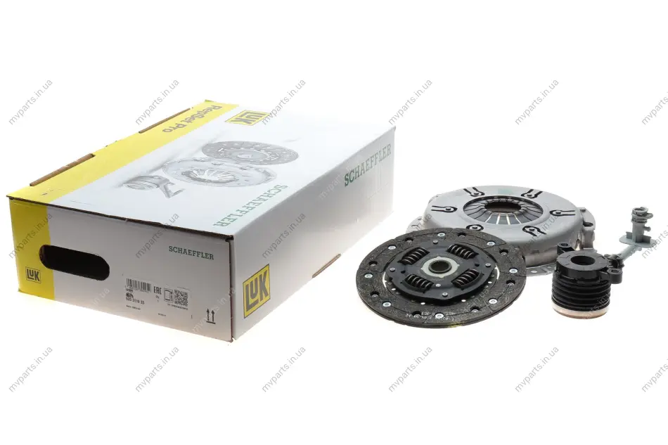Комплект зчеплення Renault Kangoo 1.6 16V 08- (d=200mm) K7M 750, K4M 830/831/834-836 620 3119 33 LuK 620-3119-33 (фото 1)