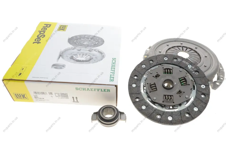 Комплект зчеплення Lada Kalina/Priora 04- (d=200mm) 620 3166 00 LuK 620-3166-00 (фото 1)