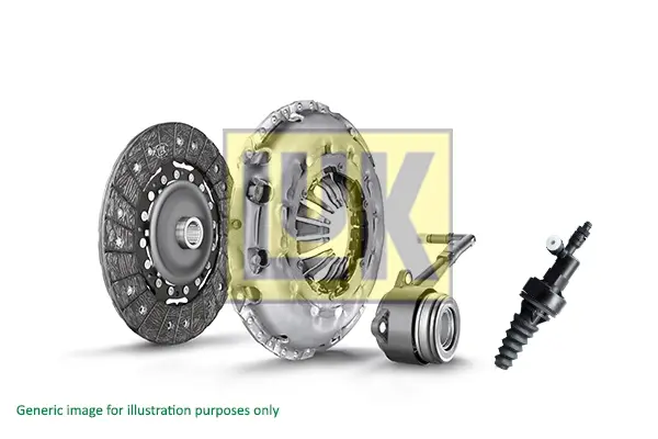 Комплект зчеплення Skoda Fabia/Roomster/VW Polo 1.2i 06-15 620 3324 21 LuK 620-3324-21 (фото 1)