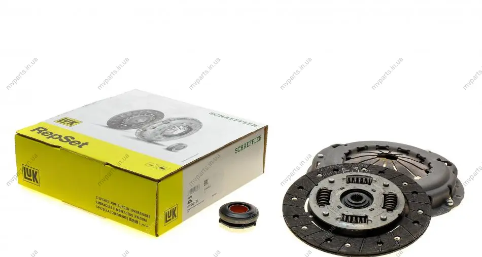 Комплект зчеплення Fiat Panda/500 0.9 12- (d=200mm) (+вижимний) 620 3424 00 LuK 620-3424-00 (фото 1)