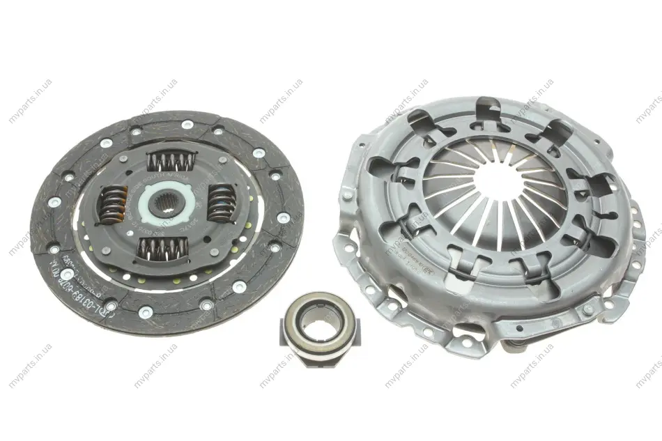 Комплект зчеплення Fiat Panda 1.3D 03- (d=200mm) (+вижимний) 620 3445 00 LuK 620-3445-00 (фото 1)