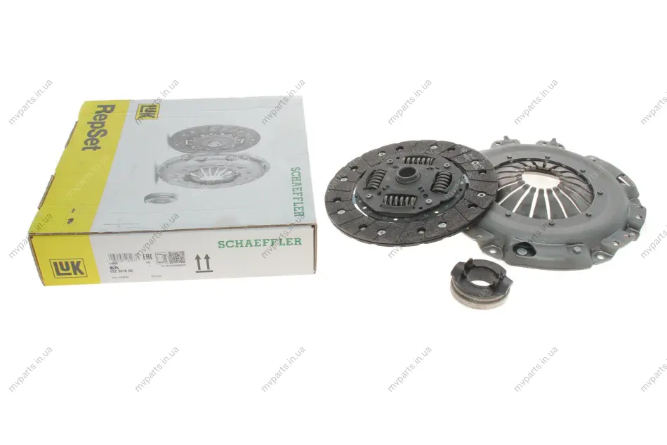 Комплект зчеплення Skoda Fabia/Roomster 1.4D 03-10 (d=220mm) (+вижимний) 622 3018 00 LuK 622-3018-00 (фото 1)
