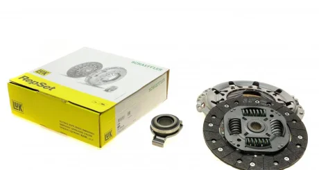 Комплект зчеплення Fiat Doblo 1.3JTD/D Multijet 04-, 51/55/59/62/66kw, d=220mm 622 3238 00 LuK 622-3238-00