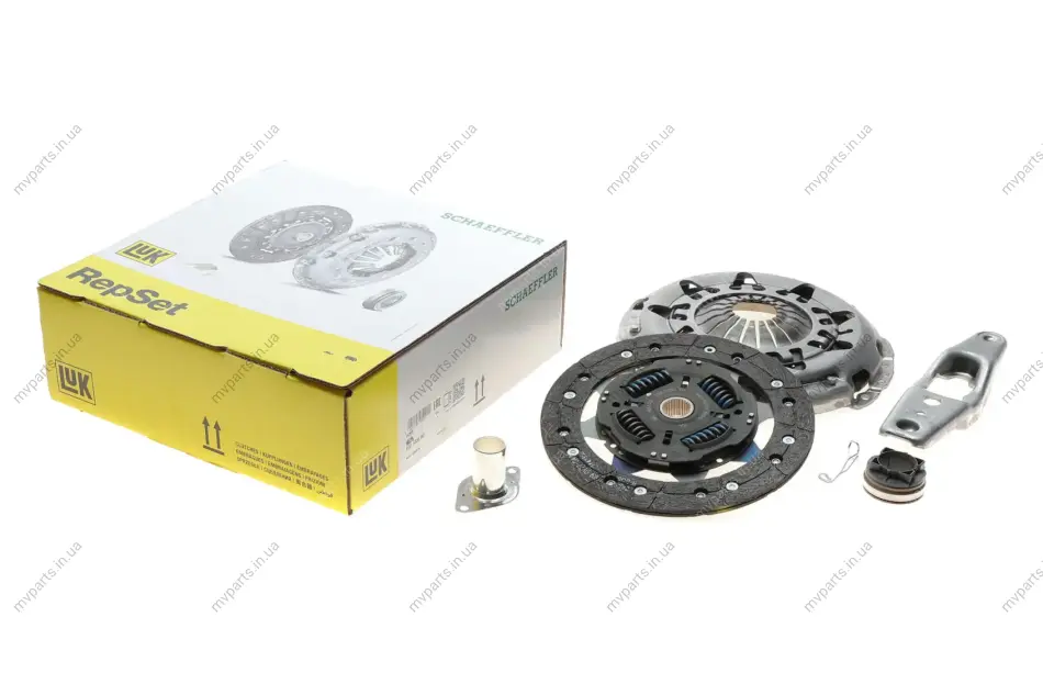 Комплект зчеплення VW Caddy III 1.2TSI/1.4/1.6/2.0SDI 03-, d=220mm 622 3336 00 LuK 622-3336-00 (фото 1)