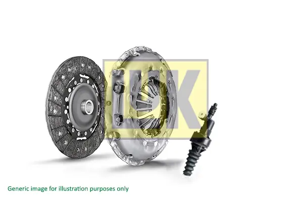 Комплект зчеплення Hyundai i30/Kia C\'eed/Cerato 1.4/1.6i 04- 622 3521 21 LuK 622-3521-21 (фото 1)