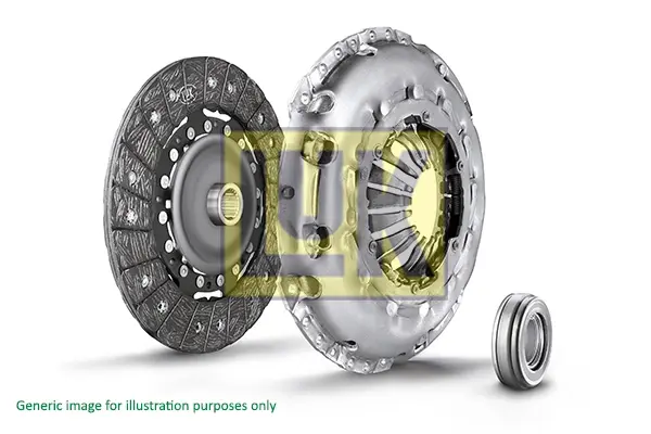 Комплект зчеплення Mitsubishi Outlander I 2.0/2.4 4WD 02-06, (4G63-T/4G69/4G64) 623 3545 00 LuK 623-3545-00 (фото 1)