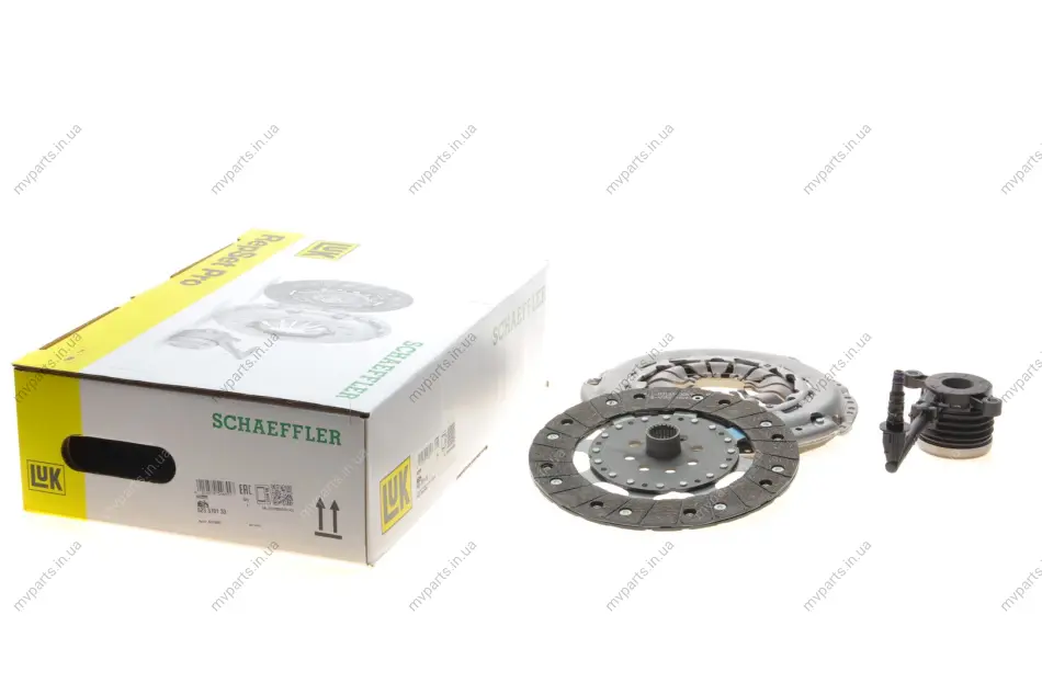 Комплект зчеплення Renault Kangoo/Megane/Scenic 1.2 TCe 12- (d=230mm) 623 3701 33 LuK 623-3701-33 (фото 1)