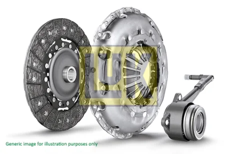 Комплект зчеплення Citroen C-Crosser/Mitsubishi Outlander/Peugeot 4007 06- (d=230mm) (+вижимний) 623 3809 33 LuK 623-3809-33