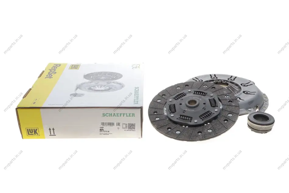 Комплект зчеплення Audi A4/A6/A8/VW Passat 2.5 TDI 97-05 (d=240mm) 624 2279 00 LuK 624-2279-00 (фото 1)