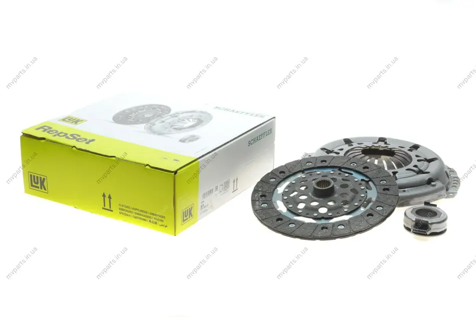 Комплект зчеплення Nissan Primera/X-Trail 01-13 (d=240mm) (+вижимний) 624 3085 00 LuK 624-3085-00 (фото 1)