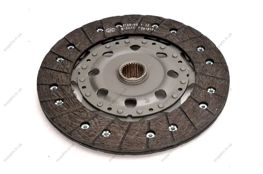 Комплект зчеплення MB Vito (W638) 2.2CDI/2,0/2,3/2,8, 96-03 (d=240mm), OM611/M104/M111 624 3109 09 LuK 624-3109-09 (фото 1)