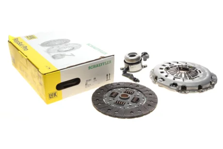 Комплект зчеплення MB Sprinter 2.2-2.7CDI -03, d=240mm 624 3148 33 LuK 624-3148-33
