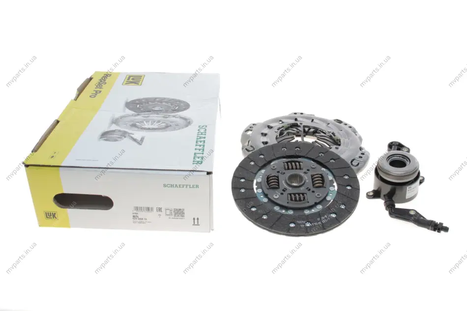 Комплект зчеплення MB Sprinter 2.2CDI OM651 09-/VW Crafter 30-50 2.5TDI, 06-13, 65-100kw 624 3408 33 LuK 624-3408-33 (фото 1)