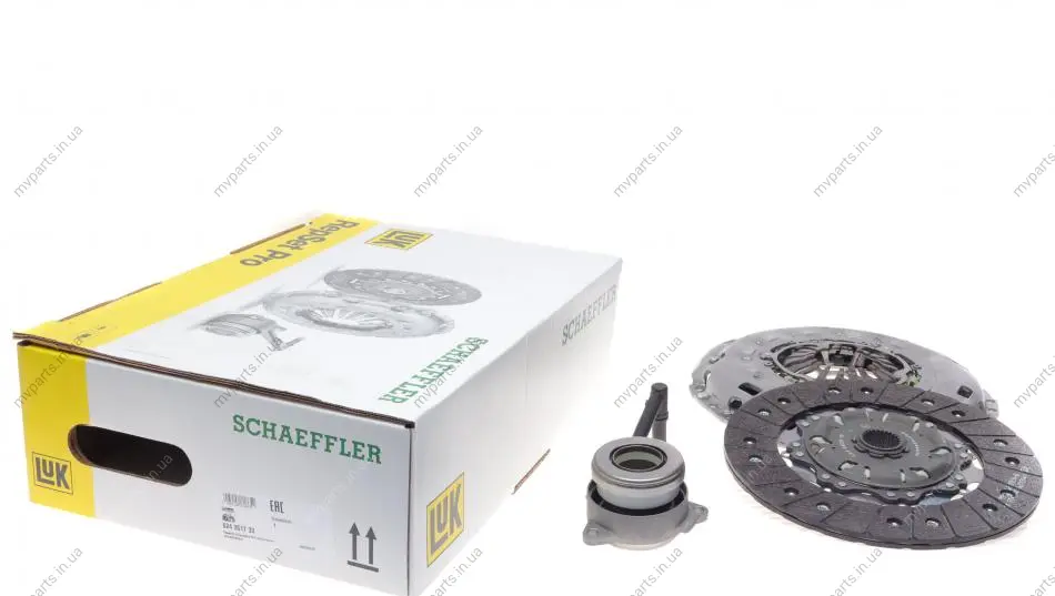 Комплект зчеплення VW T5/T6 2.0TDI/4motion 09-, 100/103kw 624 3517 33 LuK 624-3517-33 (фото 1)