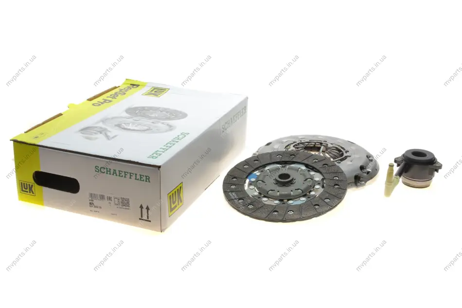 Комплект зчеплення VW Caddy III/IV 2.0TDI 10- для маховика, d=240mm 624 3553 33 LuK 624-3553-33 (фото 1)