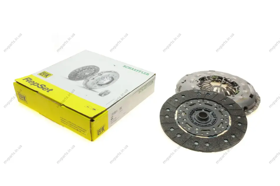 Комплект зчеплення Audi Q3/VW Sharan/Tiguan 1.4 TSI 08- 624 3715 09 LuK 624-3715-09 (фото 1)