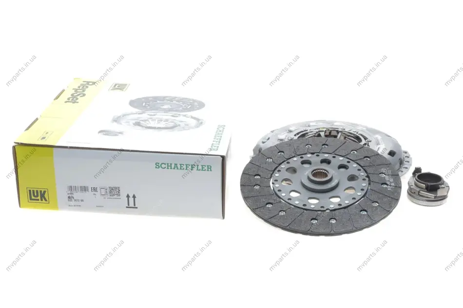Комплект зчеплення Mazda 3/5/6 2.0 DI 02-10 (d=250mm) 625 3072 00 LuK 625-3072-00 (фото 1)