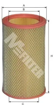 Фільтр повітряний CITROEN (вир-во M-filter) M-FILTER A107 (фото 1)