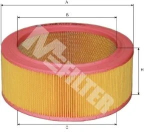 Фільтр повітряний FORD Transit (вир-во M-filter) M-FILTER A121