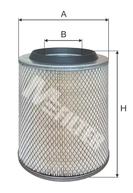 Фільтр повітряний MB 100 (вир-во M-filter) M-FILTER A145 (фото 1)