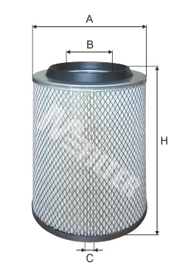 Фільтр повітряний MB 100 (вир-во M-filter) M-FILTER A146 (фото 1)
