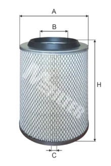 Фільтр повітряний MB 100 (вир-во M-filter) M-FILTER A146
