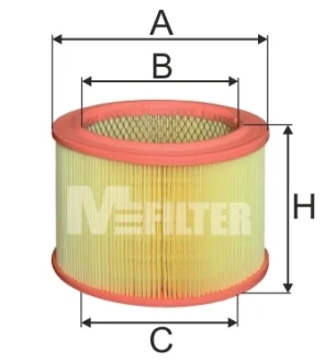 Фільтр повітряний CITROEN ZX (вир-во M-filter) M-FILTER A289