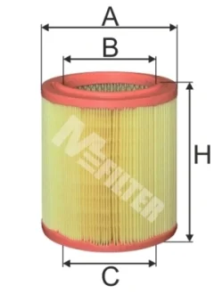 Фільтр повітряний CITROEN, PEUGEOT (вир-во M-filter) M-FILTER A396