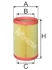 Фільтр повітряний RENAULT Kangoo (вир-во M-filter) M-FILTER A553 (фото 1)