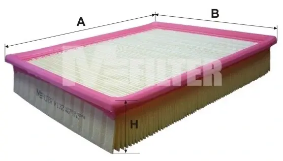 Фільтр повітряний FORD Transit (вир-во M-filter) M-FILTER K132 (фото 1)