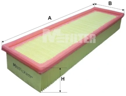 Фільтр повітряний OPEL, RENAULT (вир-во M-filter) M-FILTER K134