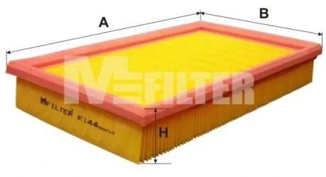 Фільтр повітряний OPEL (вир-во M-Filter) M-FILTER K144