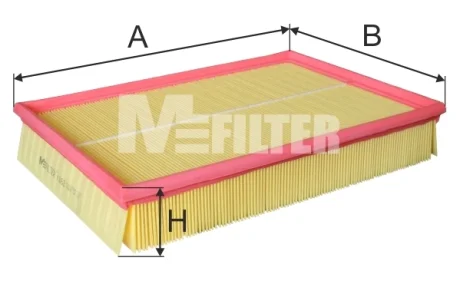 Фільтр повітряний VOLVO (вир-во M-filter) M-FILTER K162