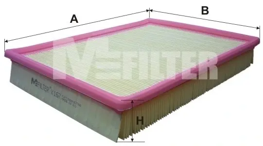 Фільтр повітряний VOLVO (вир-во M-filter) M-FILTER K167 (фото 1)
