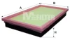 Фільтр повітряний OPEL (вир-во M-filter) M-FILTER K168 (фото 1)