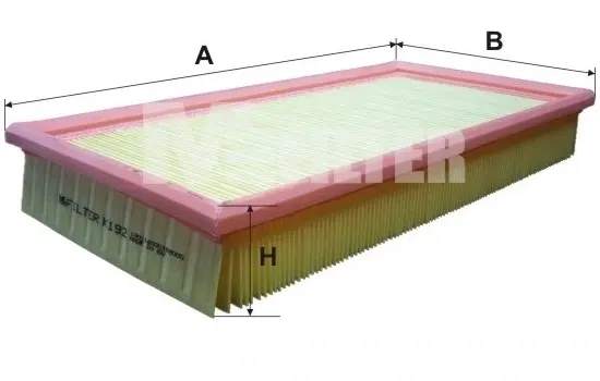 Фільтр повітряний CITROEN (вир-во M-filter) M-FILTER K192 (фото 1)
