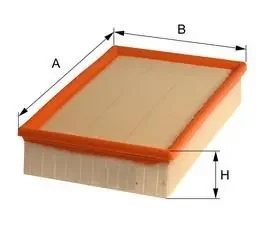 Фільтр повітряний SKODA, VW (вир-во M-filter) M-FILTER K194