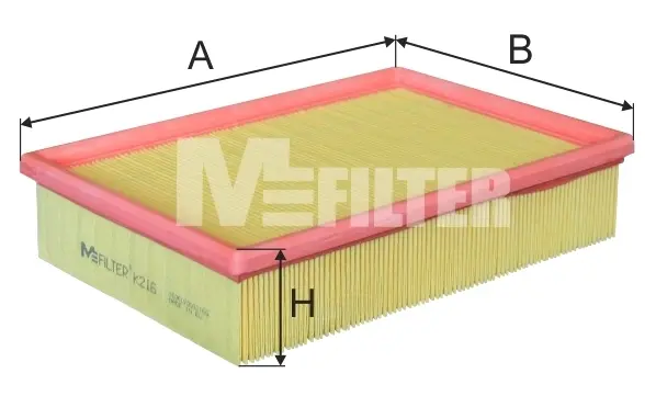 Фільтр повітряний FORD (вир-во M-filter) M-FILTER K216 (фото 1)