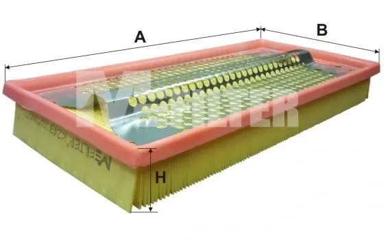 Фільтр повітряний MB (вир-во M-filter) M-FILTER K249 (фото 1)