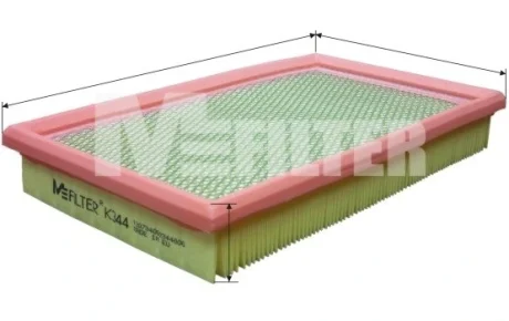 Фільтр повітряний MAZDA 323 (вир-во M-filter) M-FILTER K344