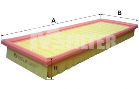Фільтр повітряний FORD Mondeo (вир-во M-filter) M-FILTER K357