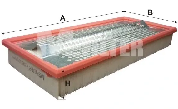 Фільтр повітряний MB (вир-во M-filter) M-FILTER K358 (фото 1)