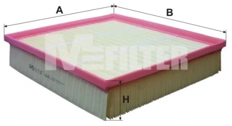 Фільтр повітряний AUDI A8 (вир-во M-filter) M-FILTER K440