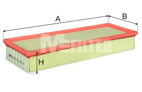 Фільтр повітряний SEAT (вир-во M-filter) M-FILTER K708